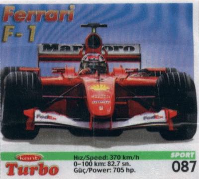 Turbo Sport № 87: Ferrari F-1